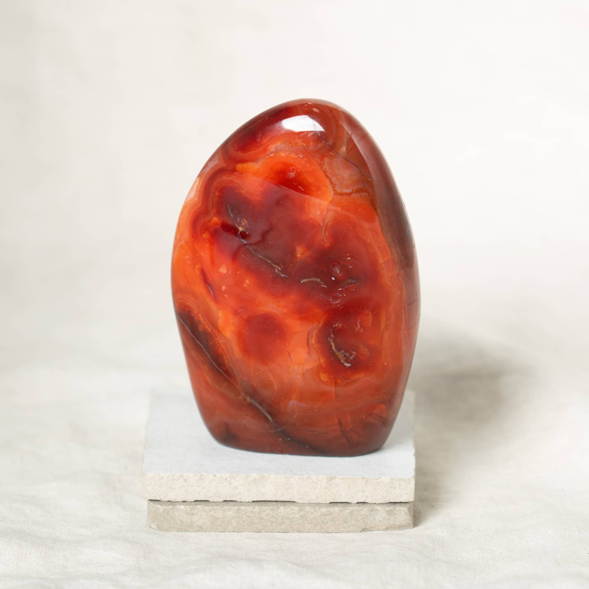 Carnelian Freeform Crystals - 1 of a Kind