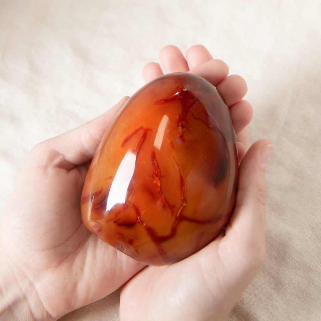 Carnelian Freeform Crystals - 1 of a Kind