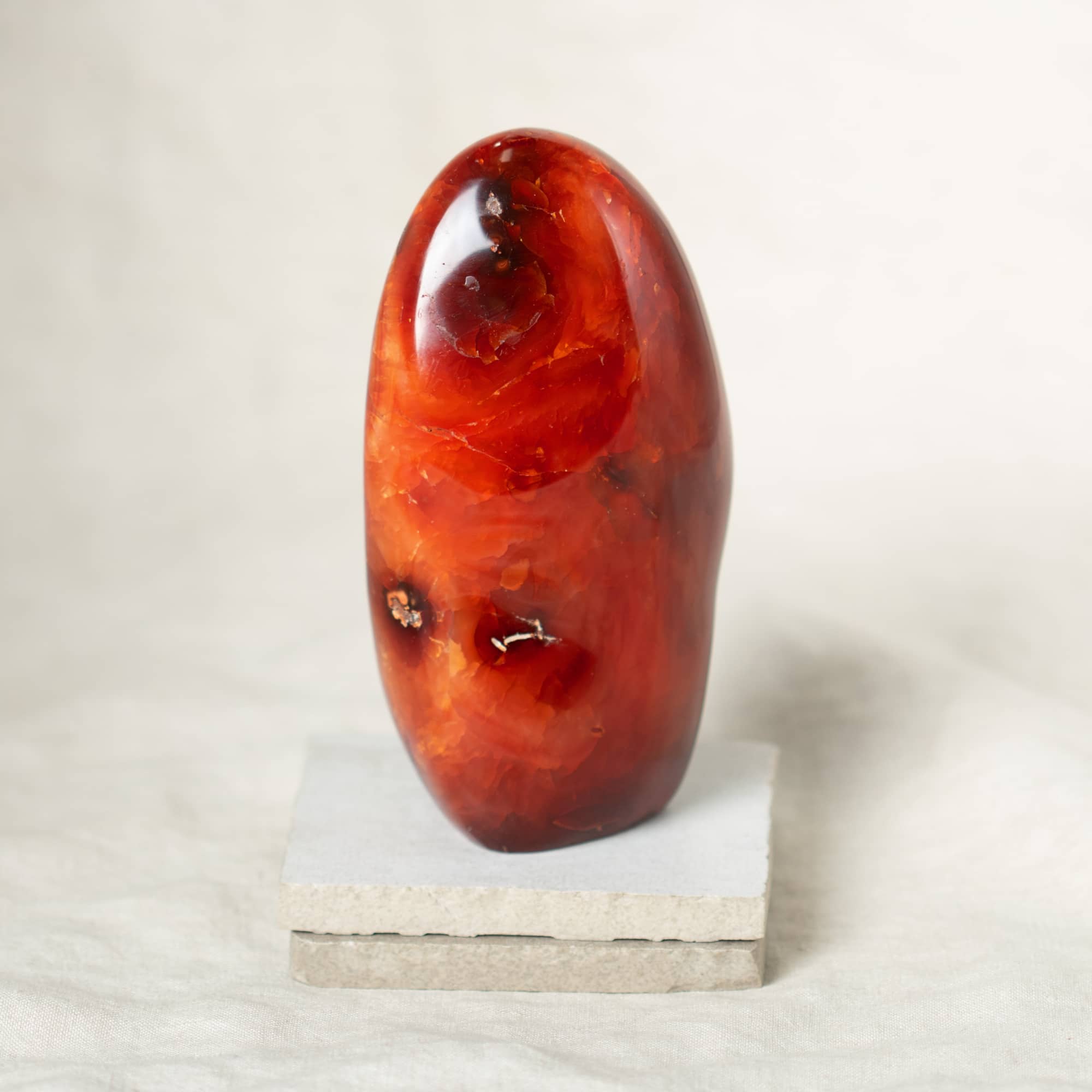 Carnelian Freeform Crystals - 1 of a Kind