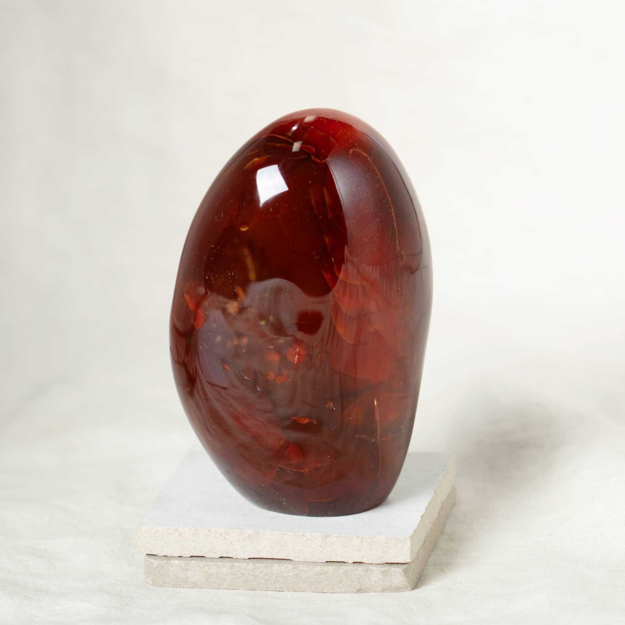 Carnelian Freeform Crystals - 1 of a Kind