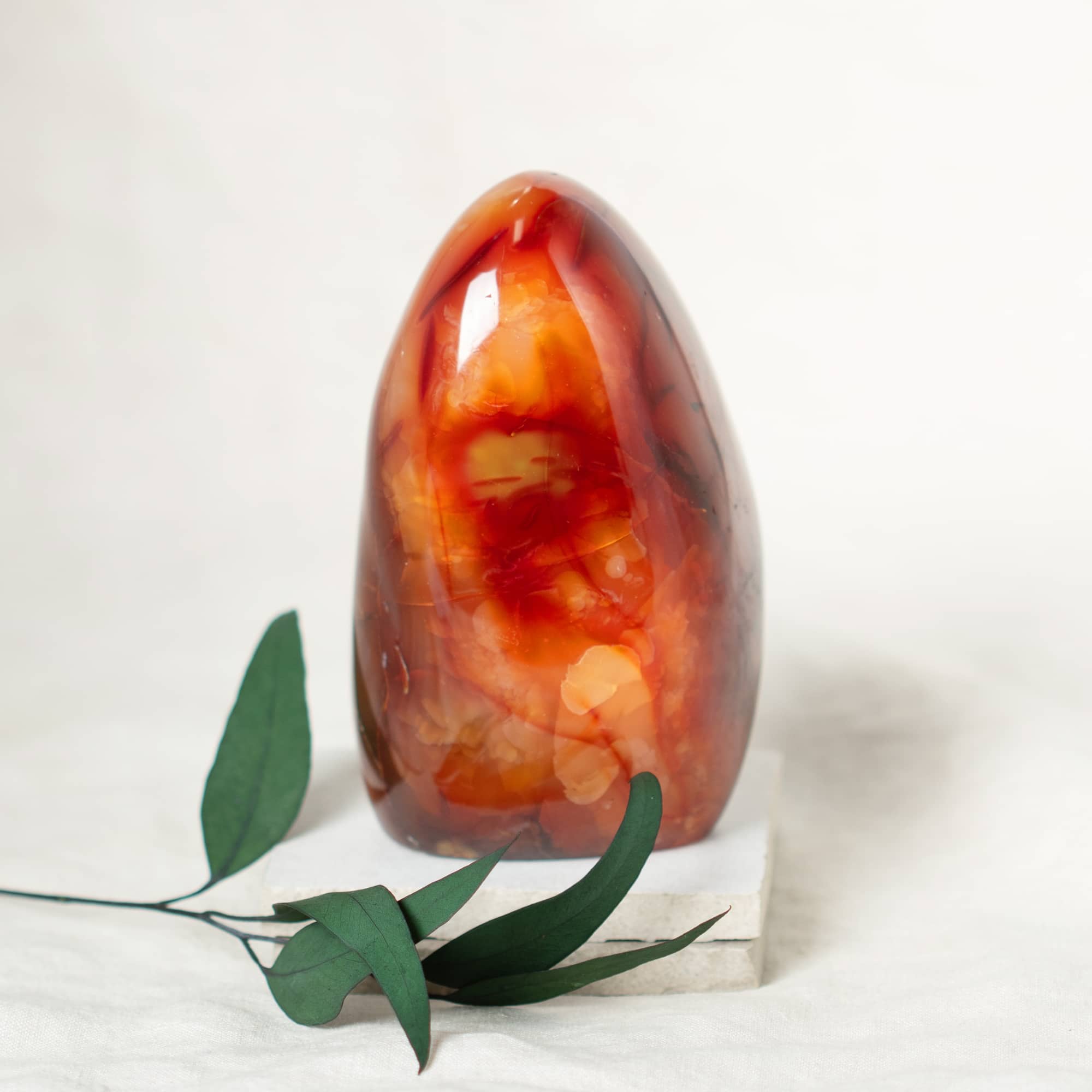 Carnelian Freeform Crystals - 1 of a Kind