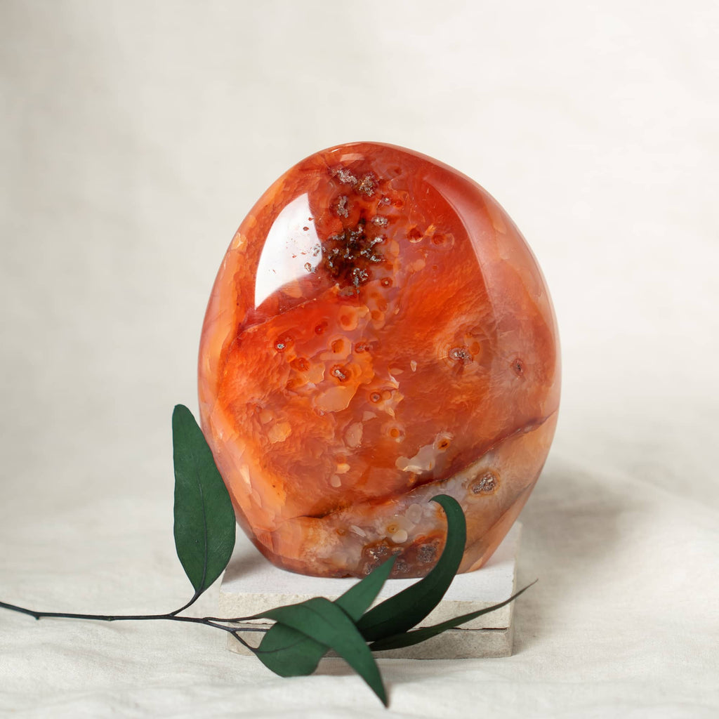 Carnelian Freeform Crystals - 1 of a Kind