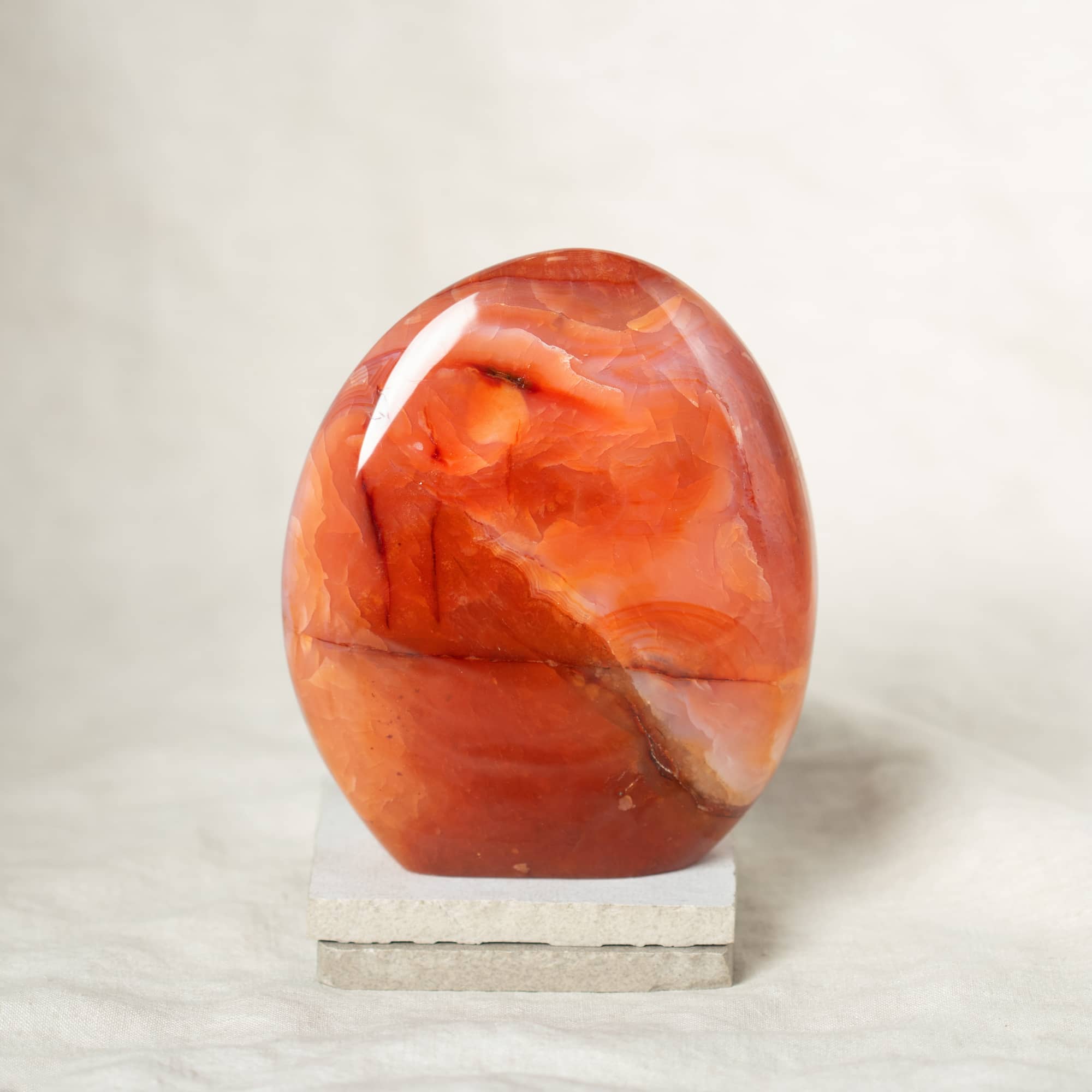 Carnelian Freeform Crystals - 1 of a Kind