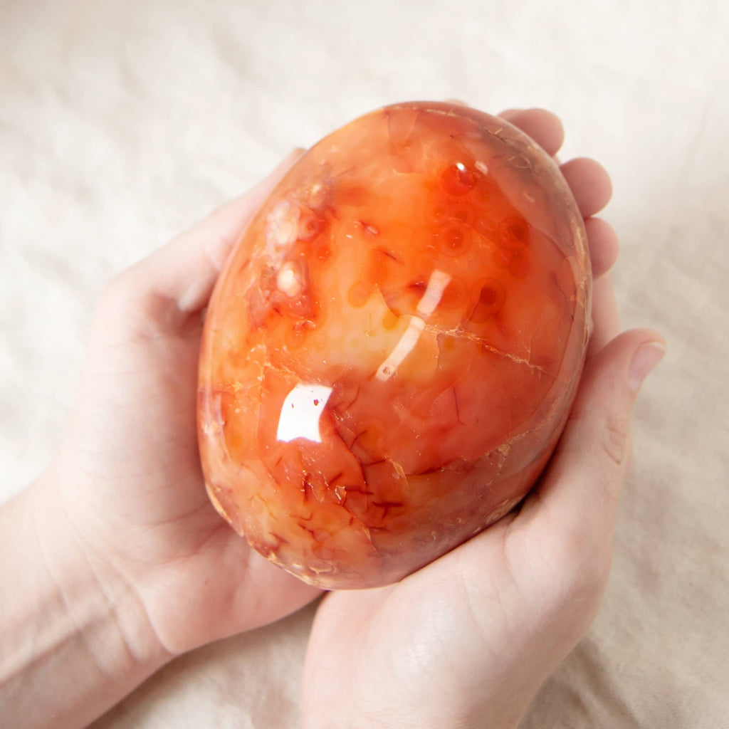 Carnelian Freeform Crystals - 1 of a Kind