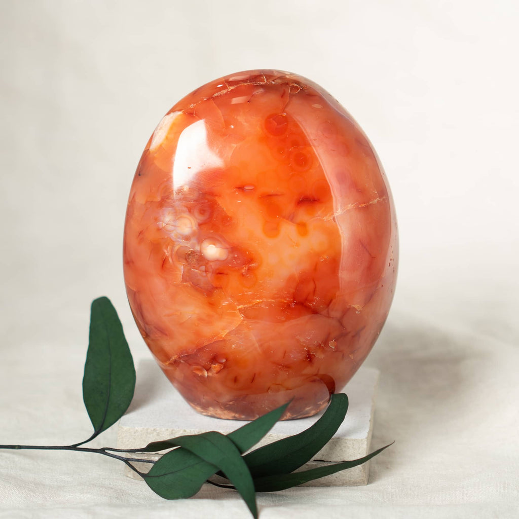 Carnelian Freeform Crystals - 1 of a Kind