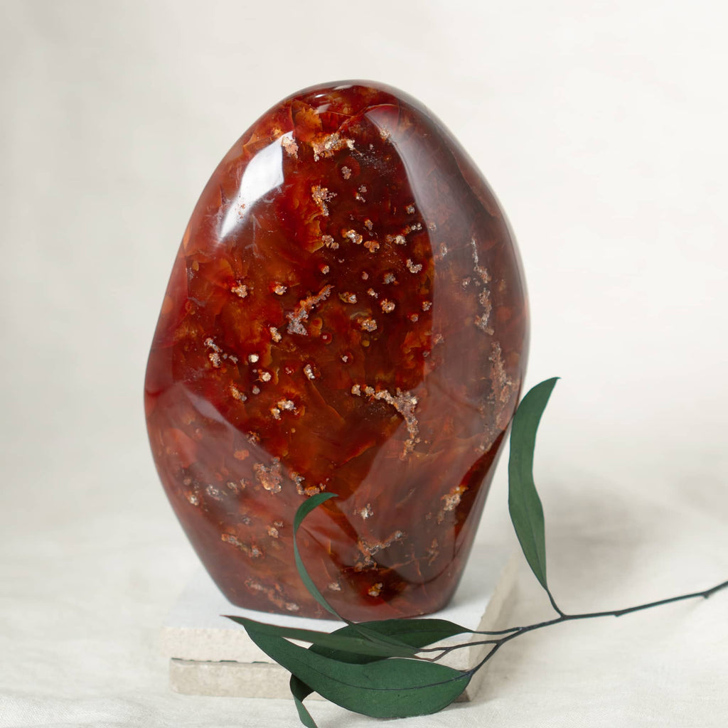 Carnelian Freeform Crystals - 1 of a Kind