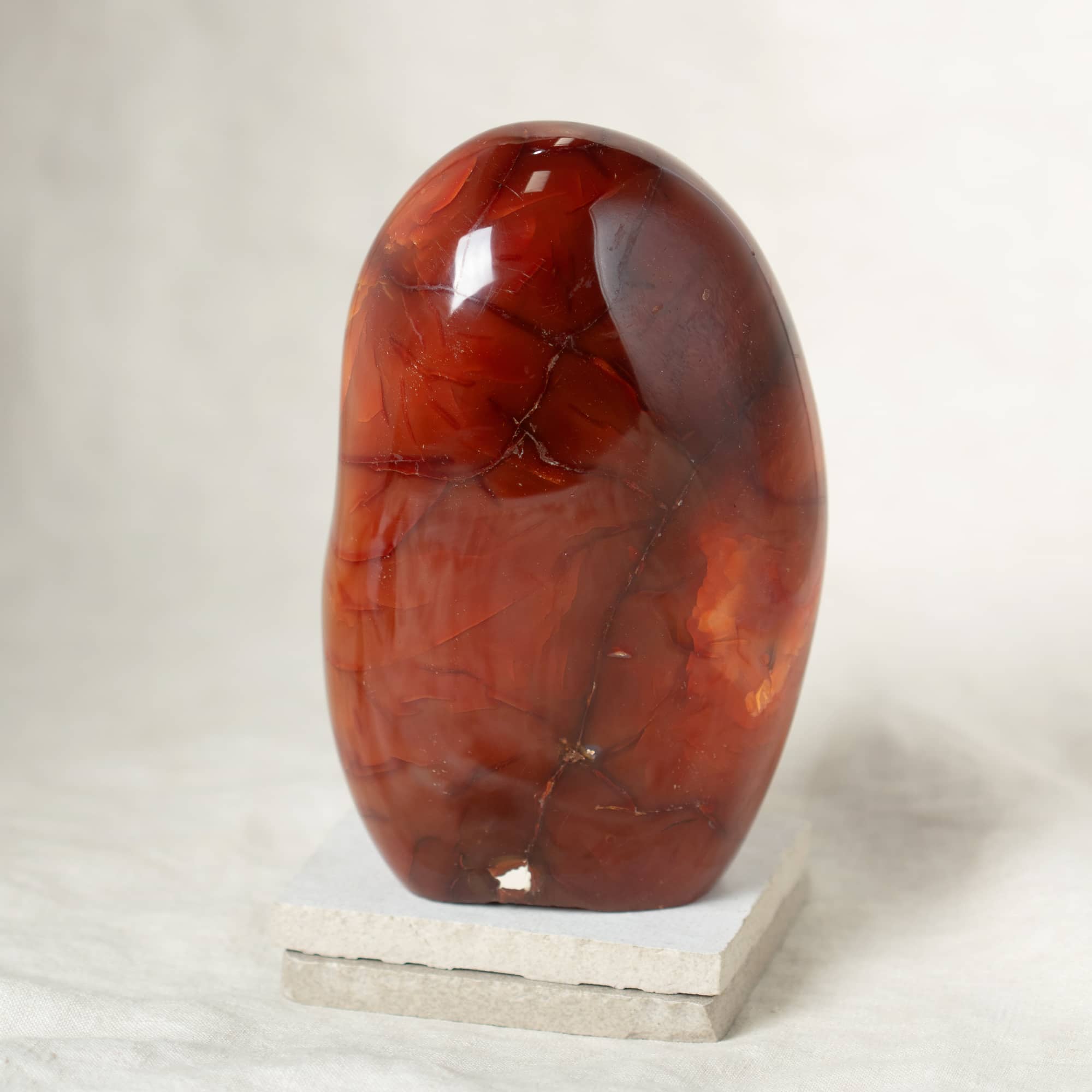 Carnelian Freeform Crystals - 1 of a Kind