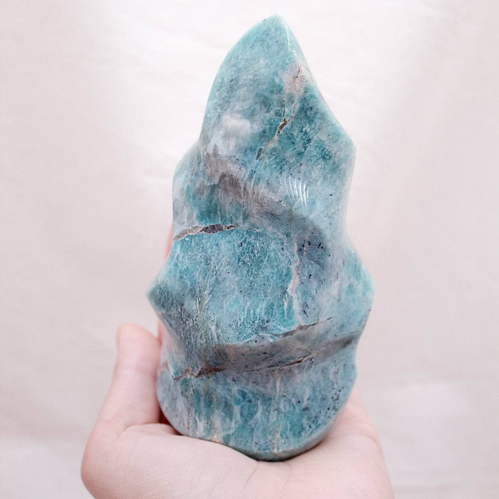 Amazonite Crystal Flame