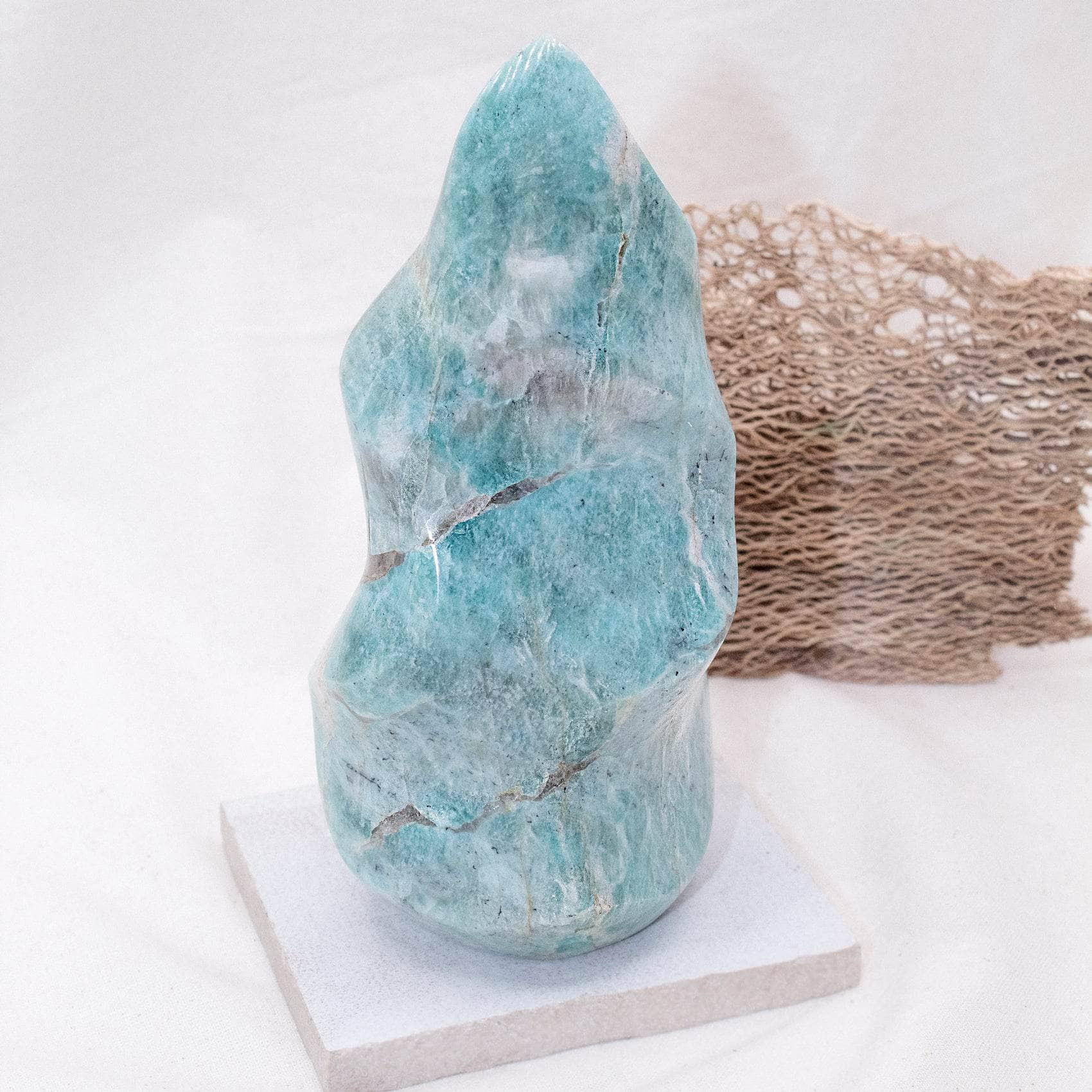 Amazonite Crystal Flame