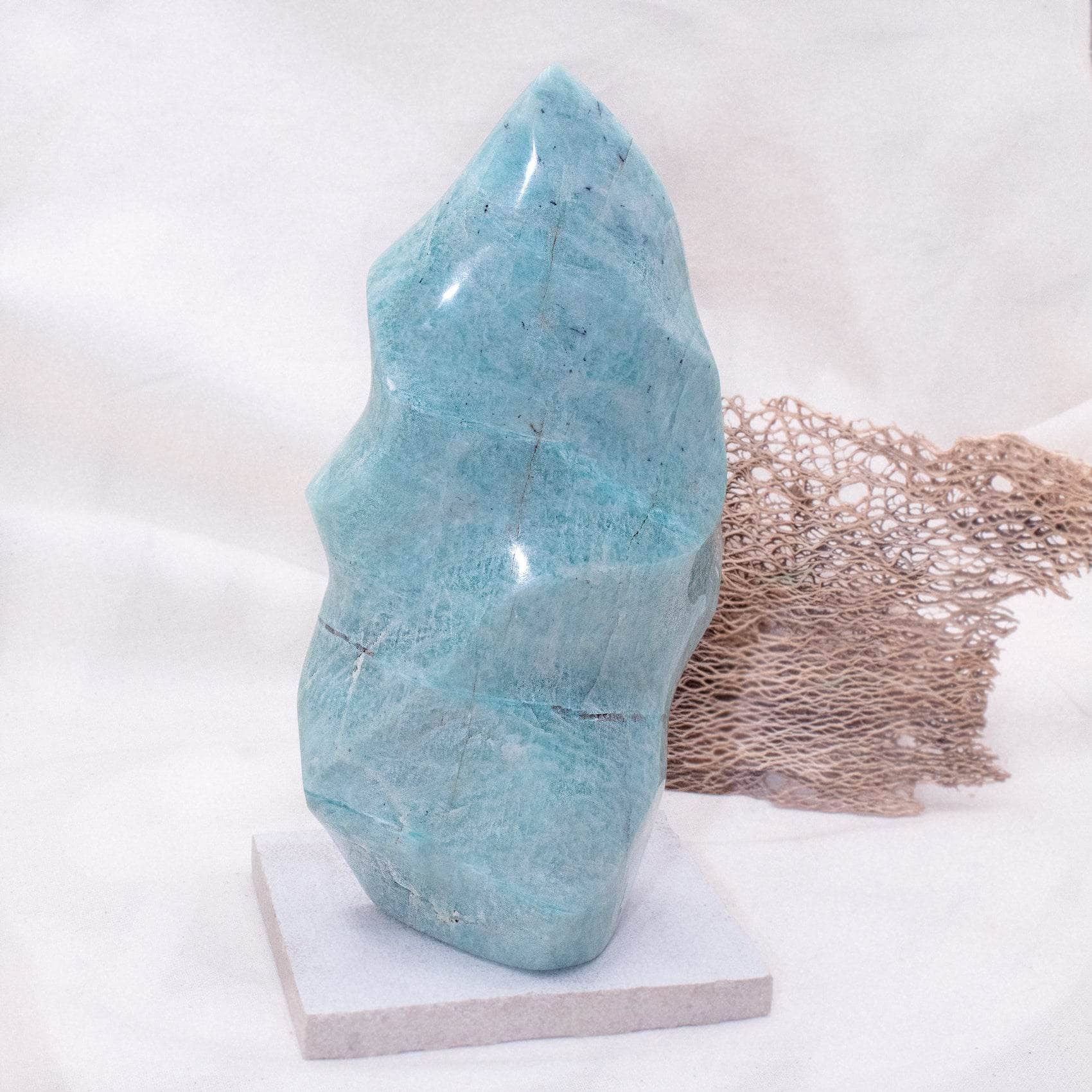 Amazonite Crystal Flame