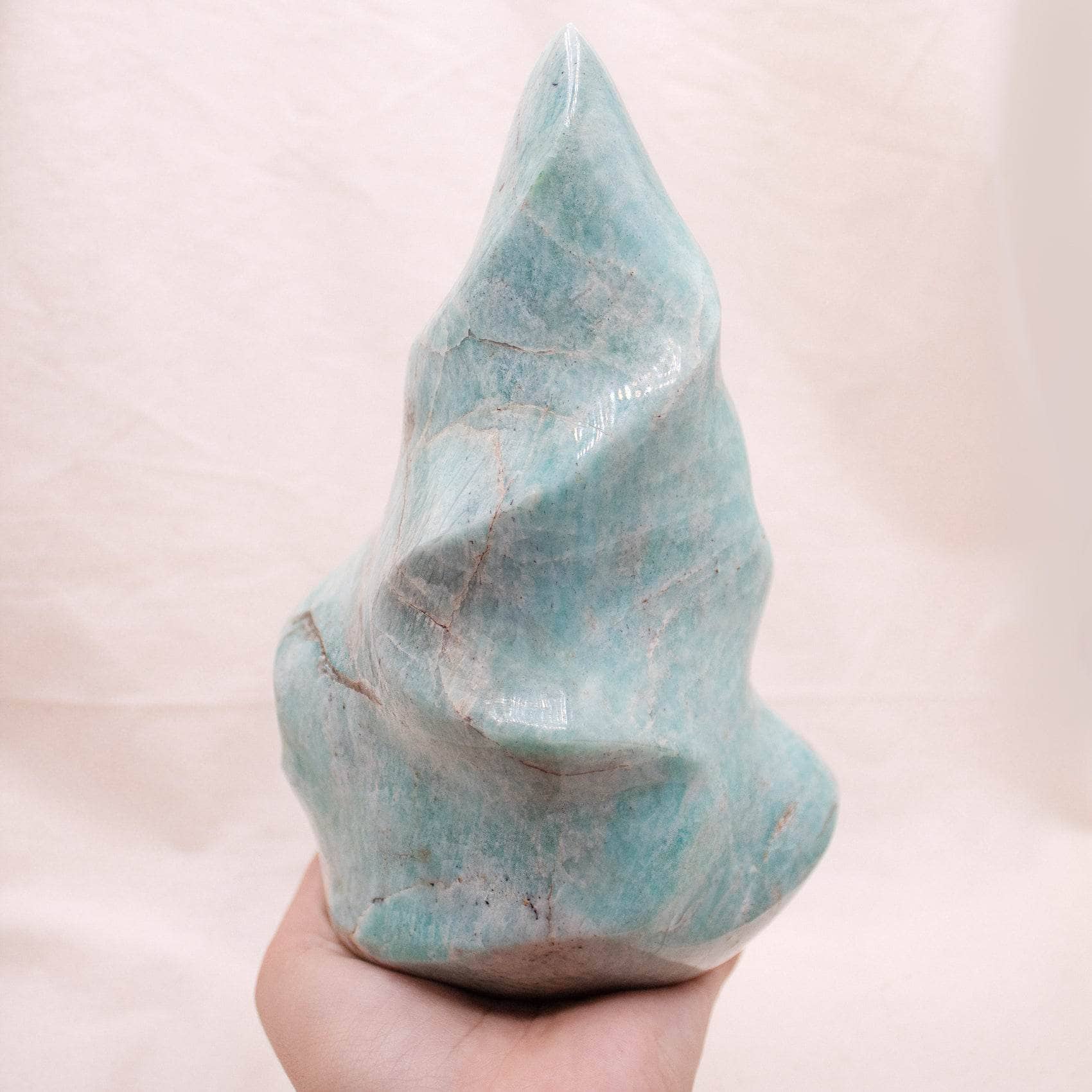 Amazonite Crystal Flame