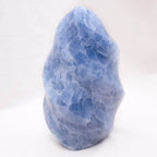Blue Calcite Crystals Flame
