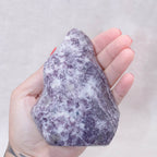 Lepidolite Flame Freeform