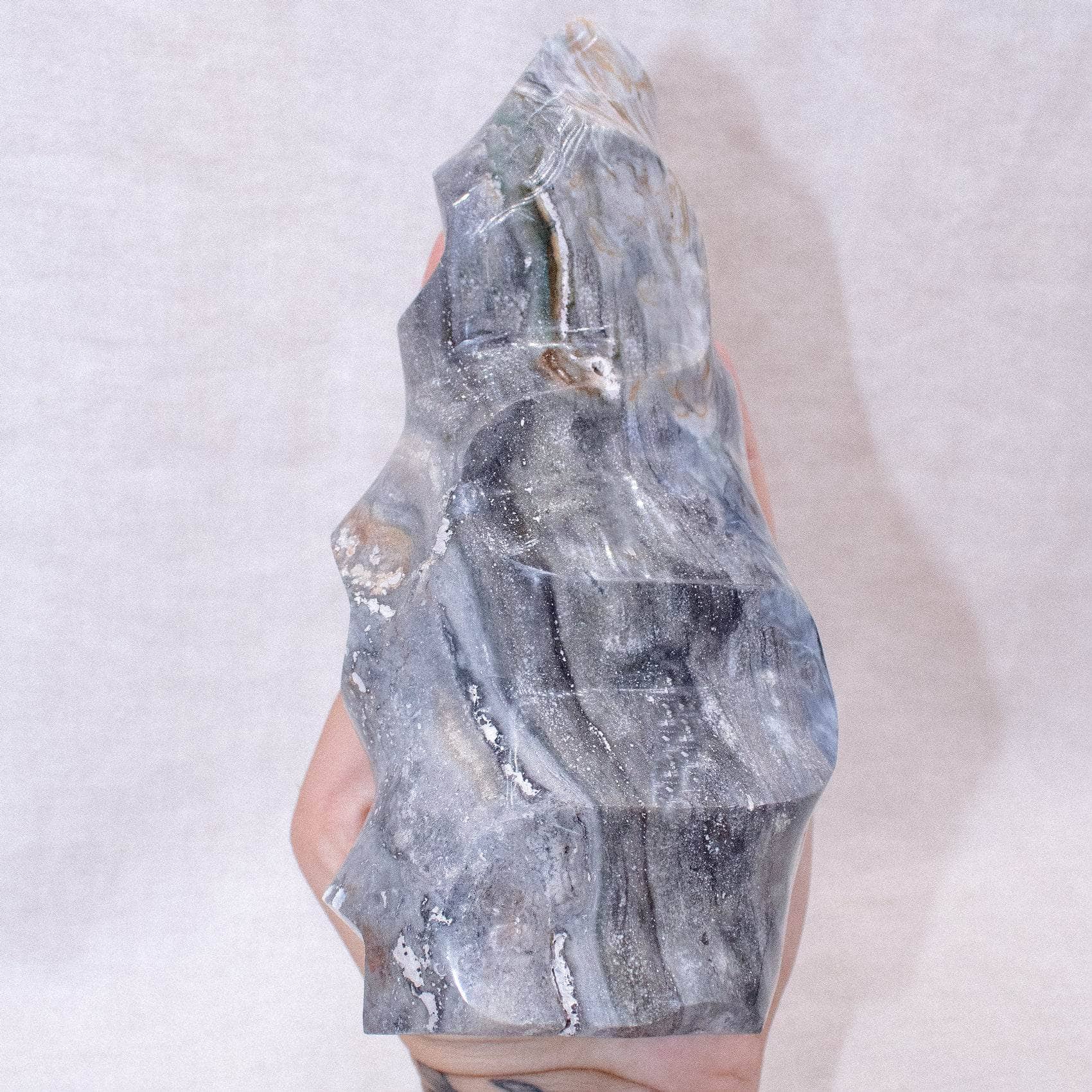 Ocean Jasper Flame- AAA Premium Quality