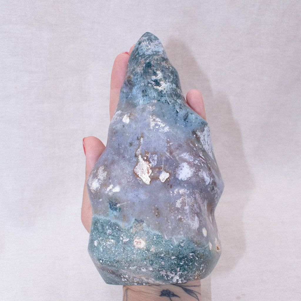 Ocean Jasper Flame- AAA Premium Quality
