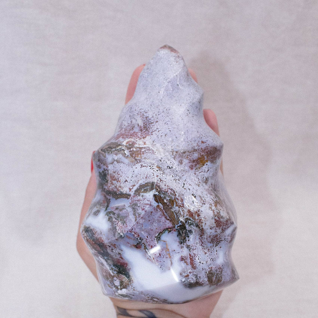 Ocean Jasper Flame- AAA Premium Quality