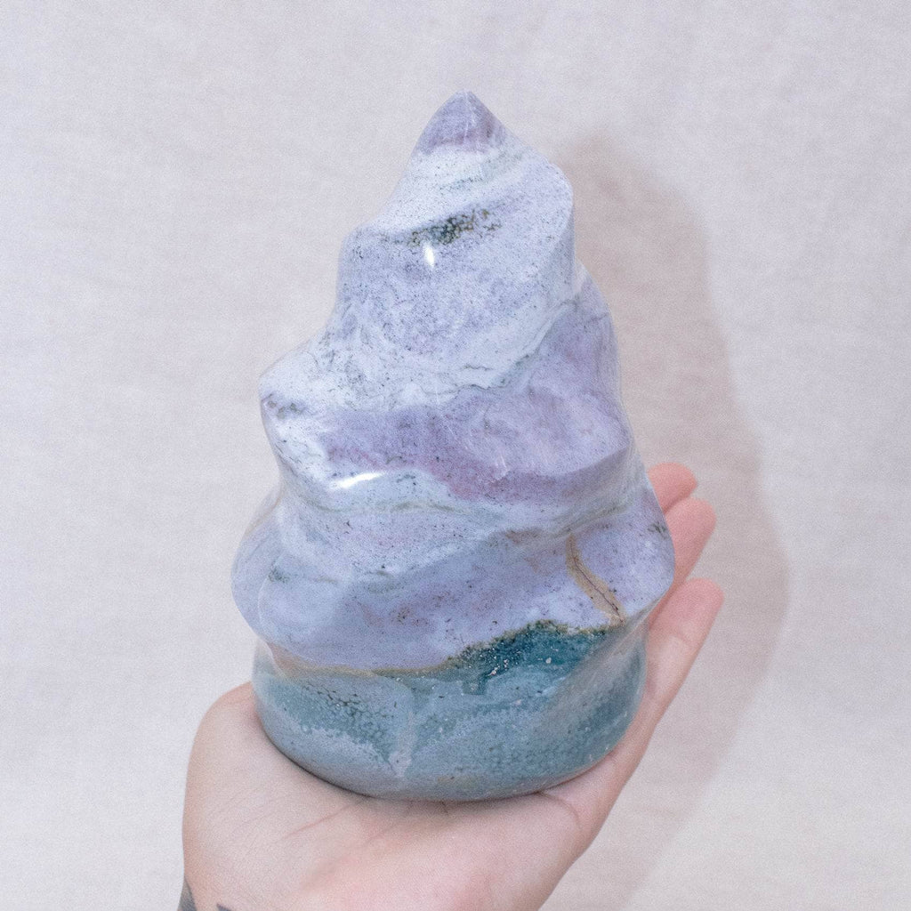 Ocean Jasper Flame- AAA Premium Quality