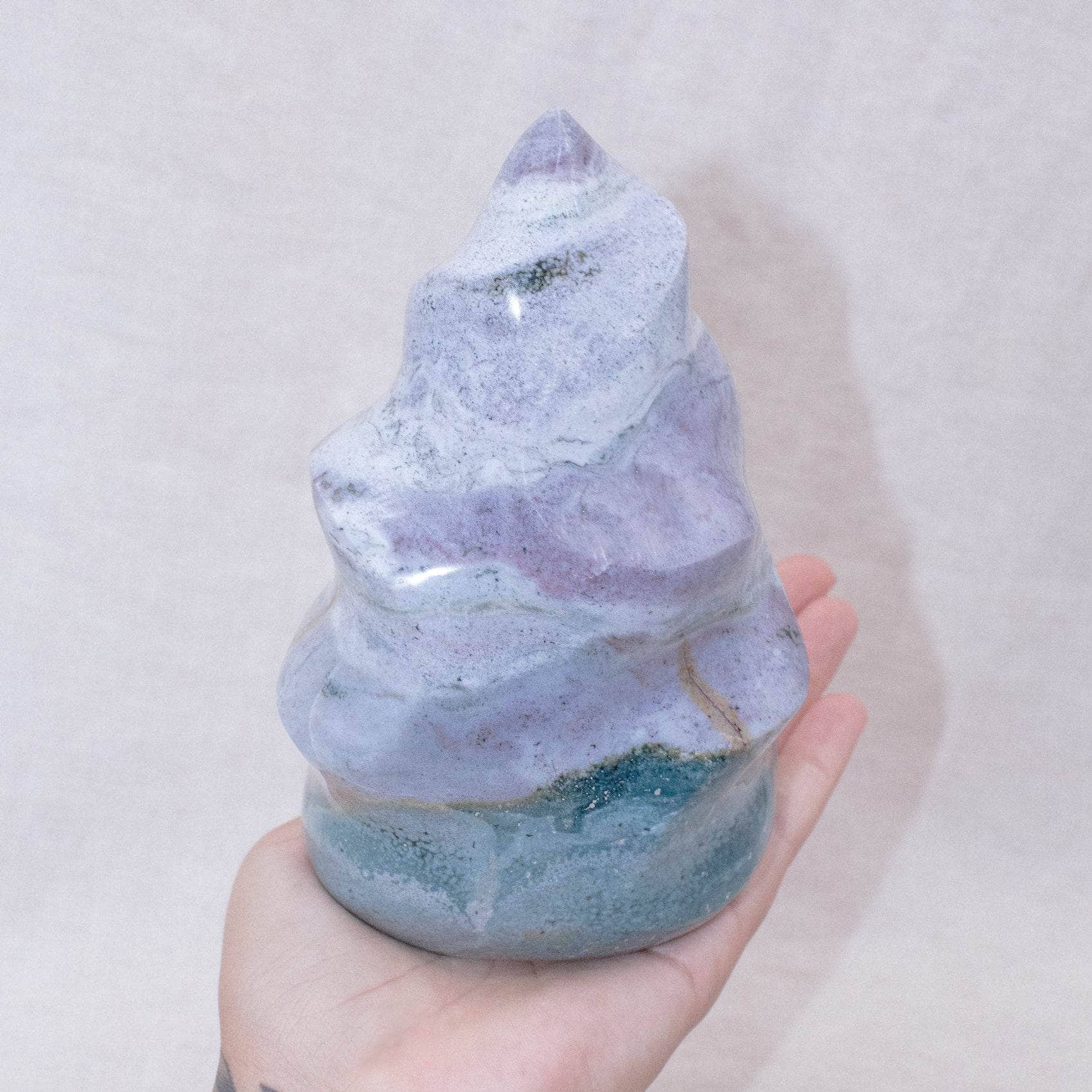 Ocean Jasper Flame- AAA Premium Quality