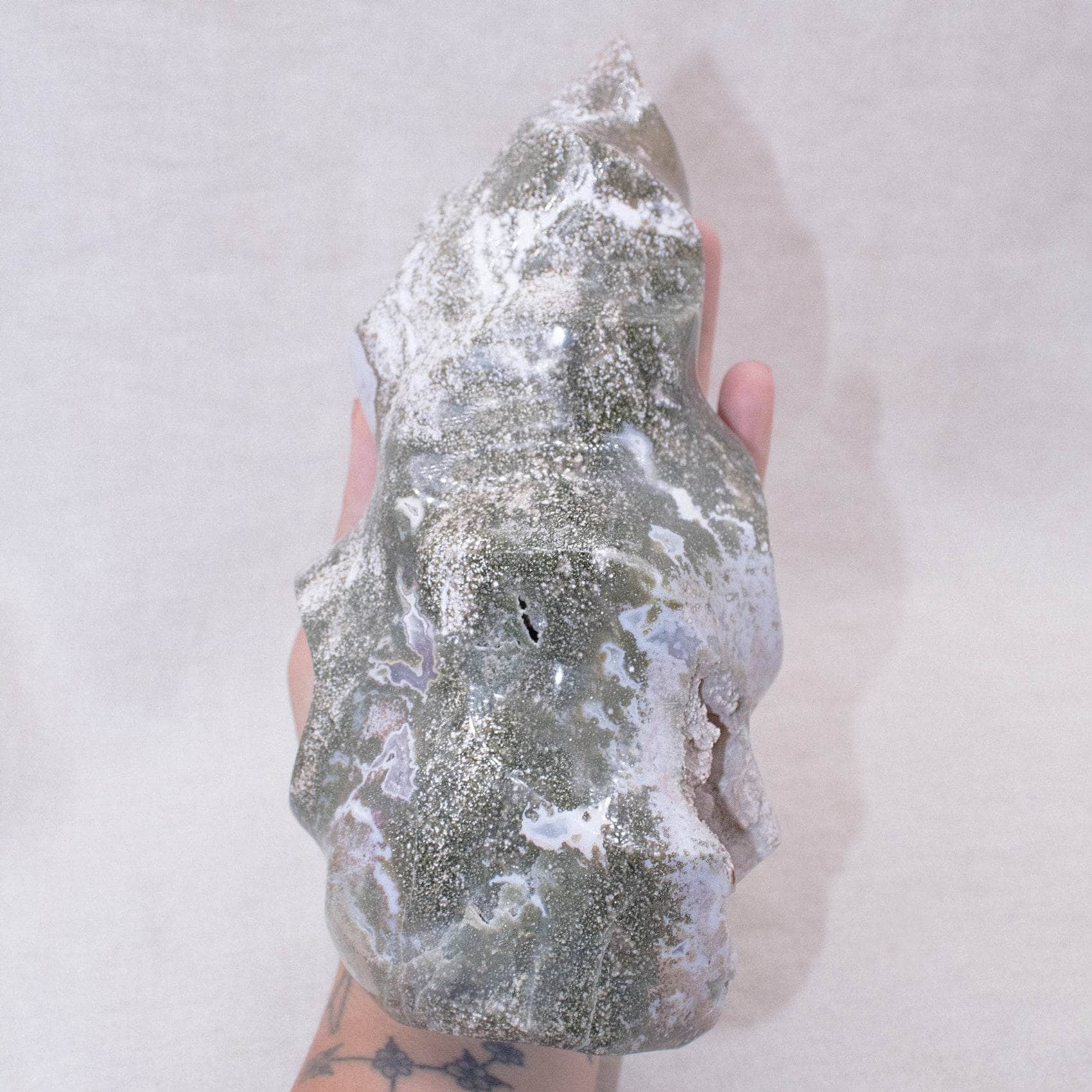 Ocean Jasper Flame- AAA Premium Quality