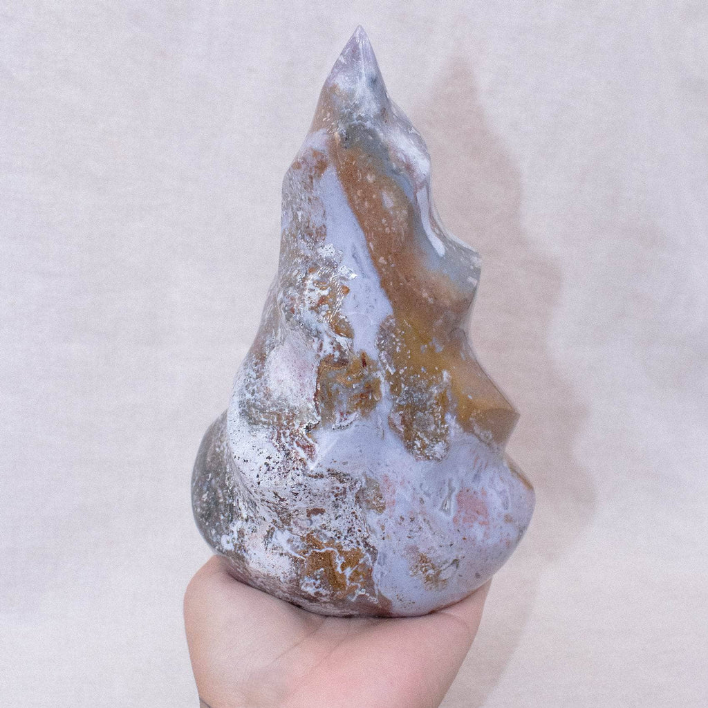Ocean Jasper Flame- AAA Premium Quality