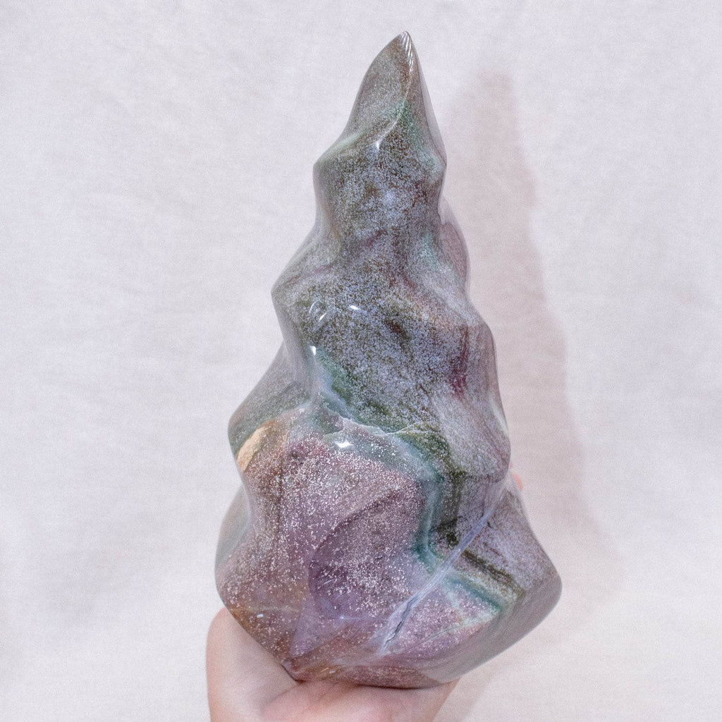 Ocean Jasper Flame- AAA Premium Quality