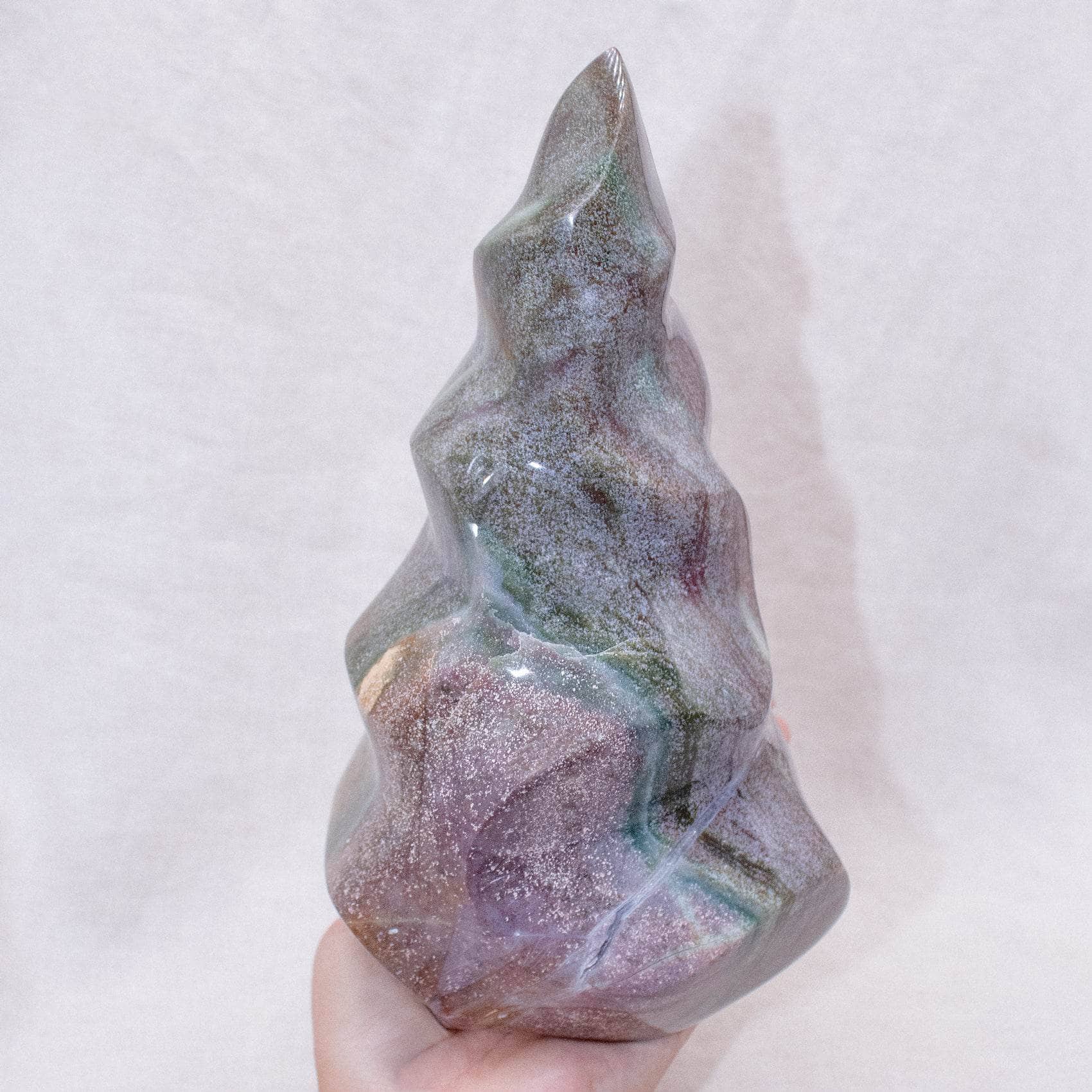 Ocean Jasper Flame- AAA Premium Quality