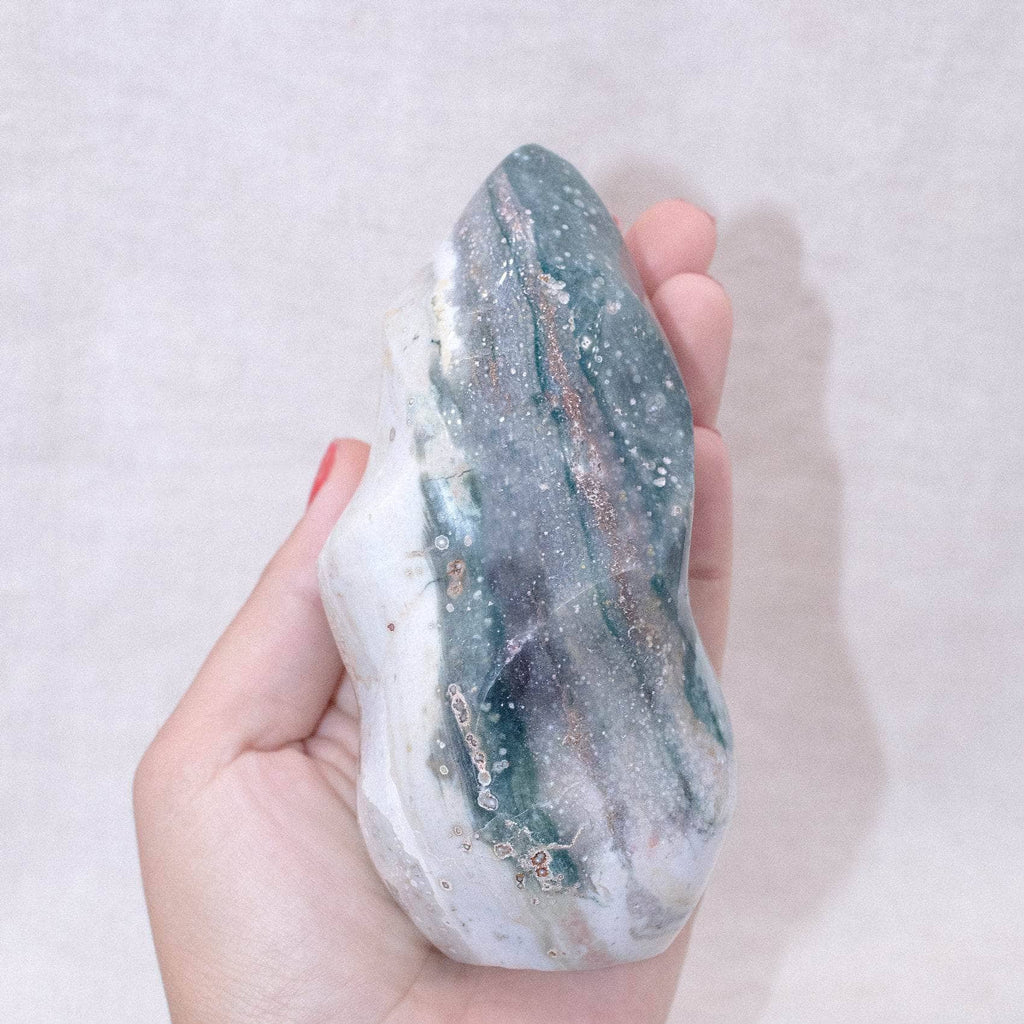 Ocean Jasper Flame- AAA Premium Quality