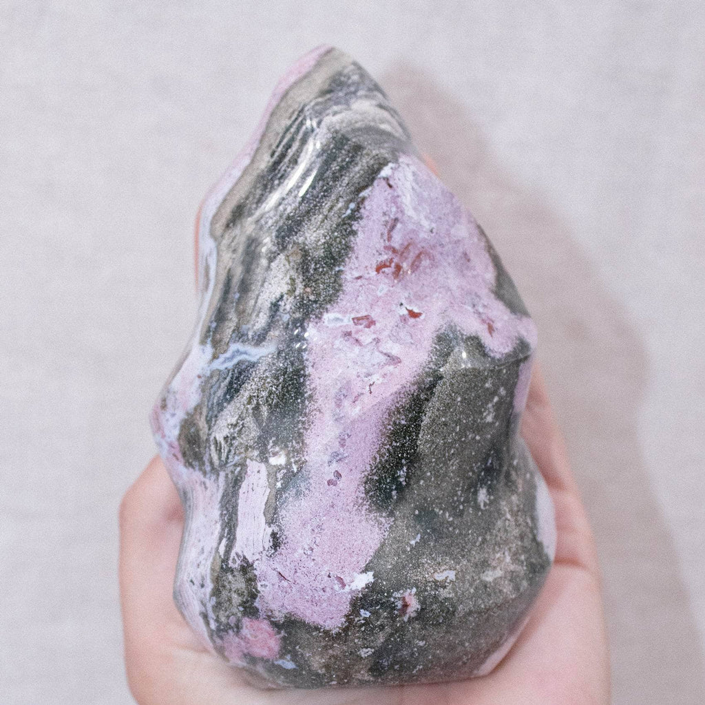 Ocean Jasper Flame- AAA Premium Quality