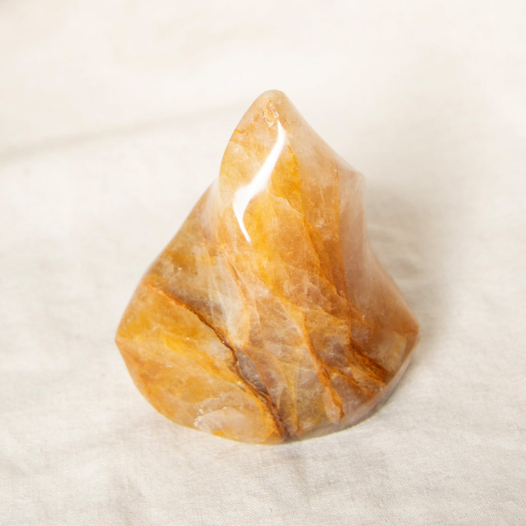 Golden Healer Quartz Flame - 1 of a Kind