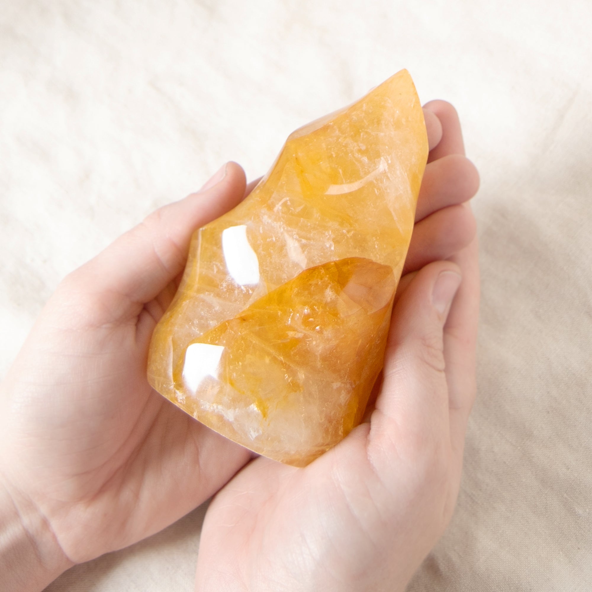 Golden Healer Quartz Flame - 1 of a Kind