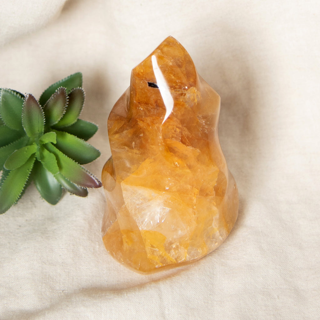 Golden Healer Quartz Flame - 1 of a Kind