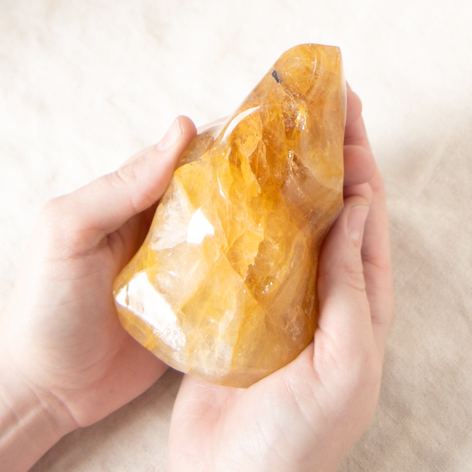 Golden Healer Quartz Flame - 1 of a Kind