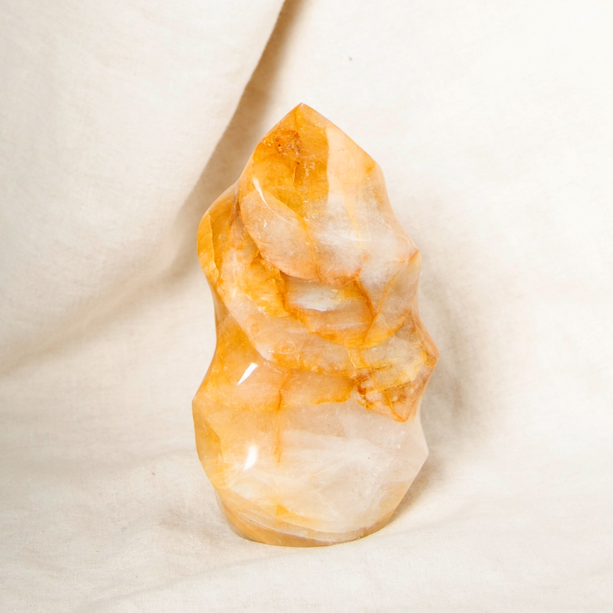 Golden Healer Quartz Flame - 1 of a Kind