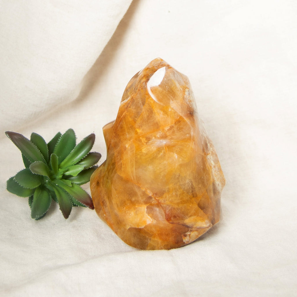 Golden Healer Quartz Flame - 1 of a Kind