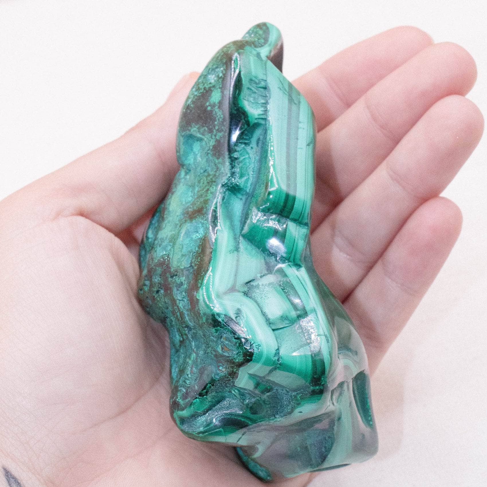 Genuine Malachite Freeform Specimens - 1 of a Kind