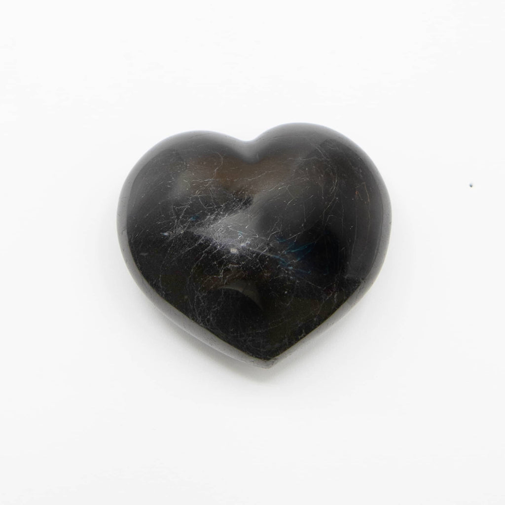 Black Tourmaline Heart - 1 of a Kind - AAA Premium Quality