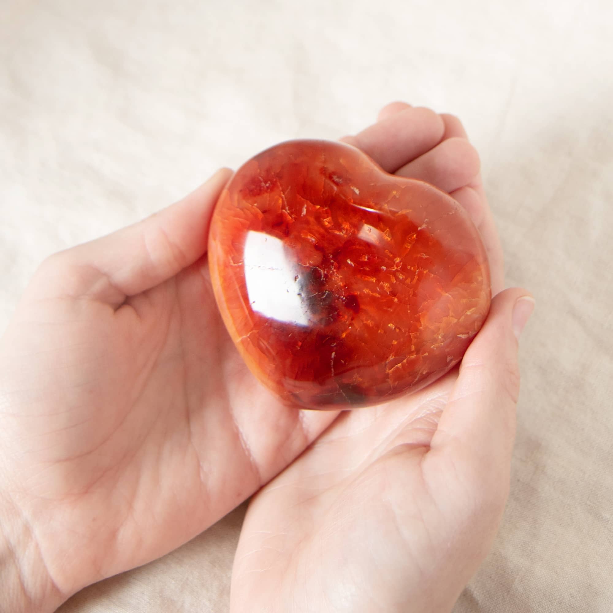 Carnelian Hearts - 1 of a Kind