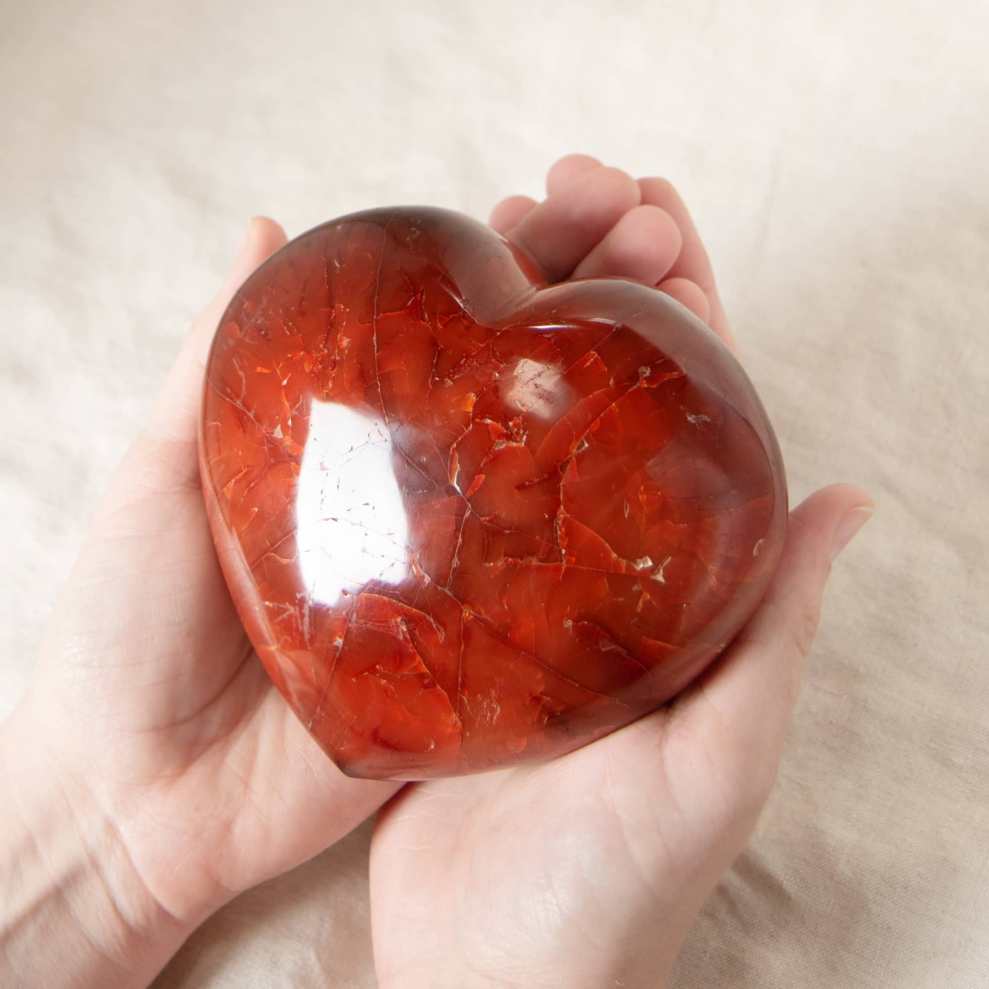 Carnelian Hearts - 1 of a Kind
