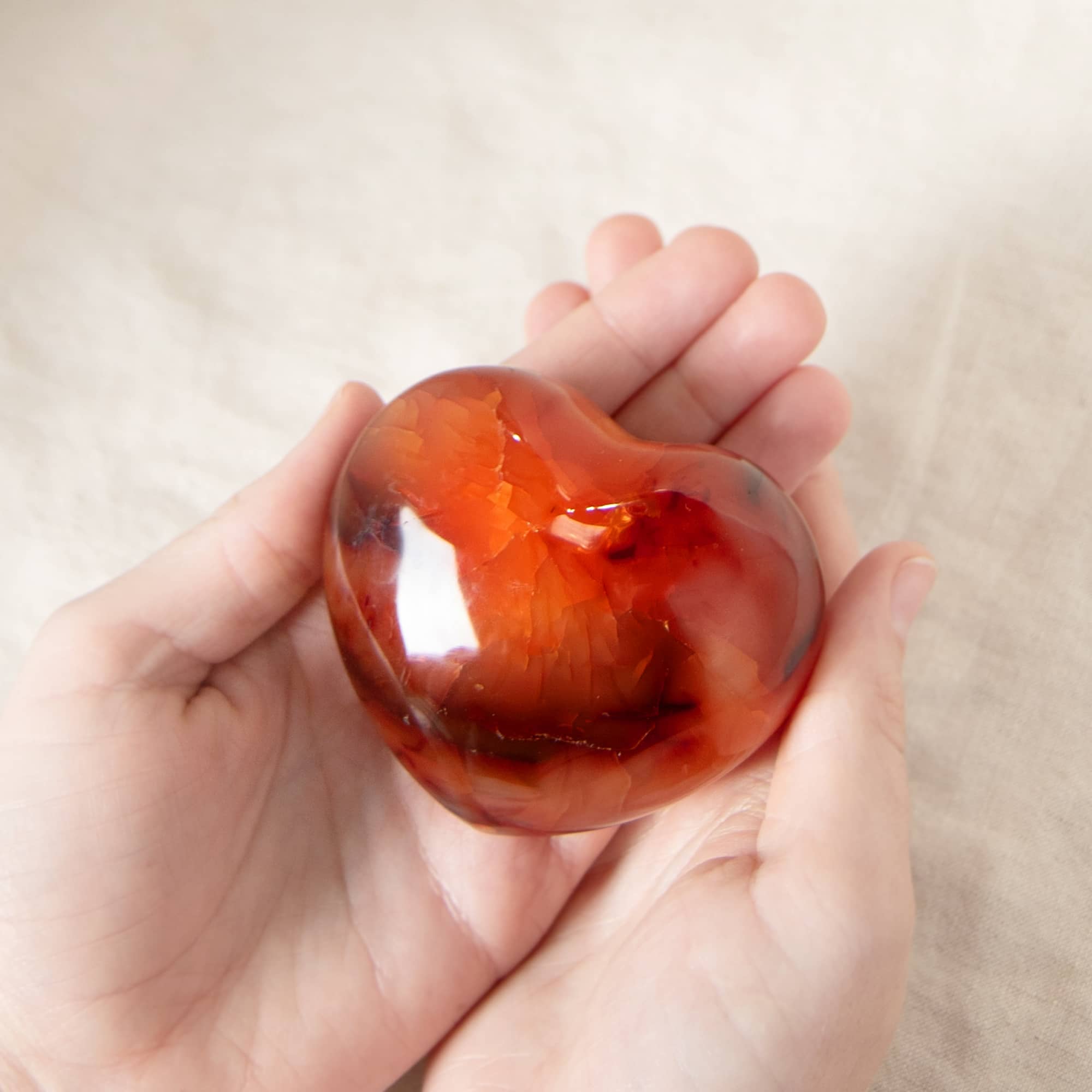 Carnelian Hearts - 1 of a Kind
