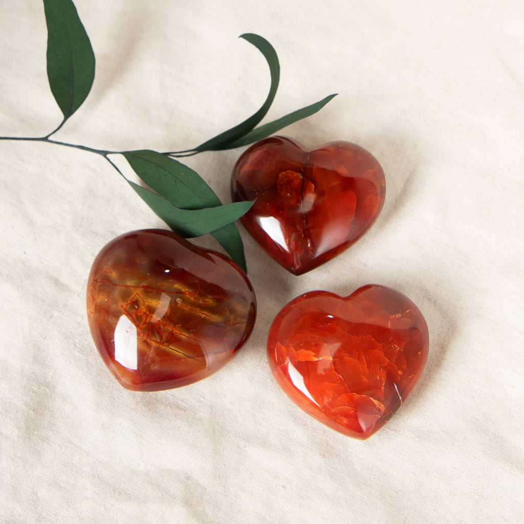 Carnelian Hearts - 1 of a Kind