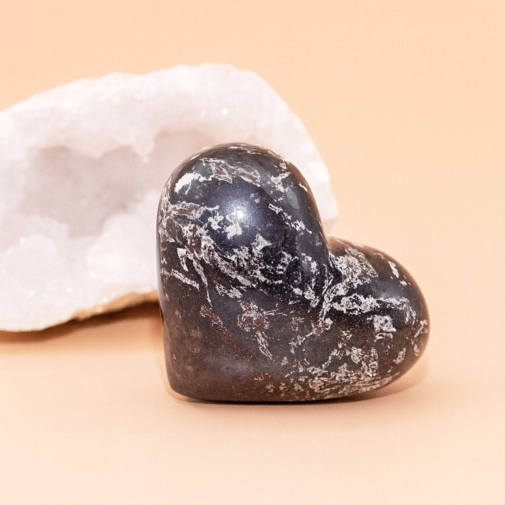 Covellite Heart