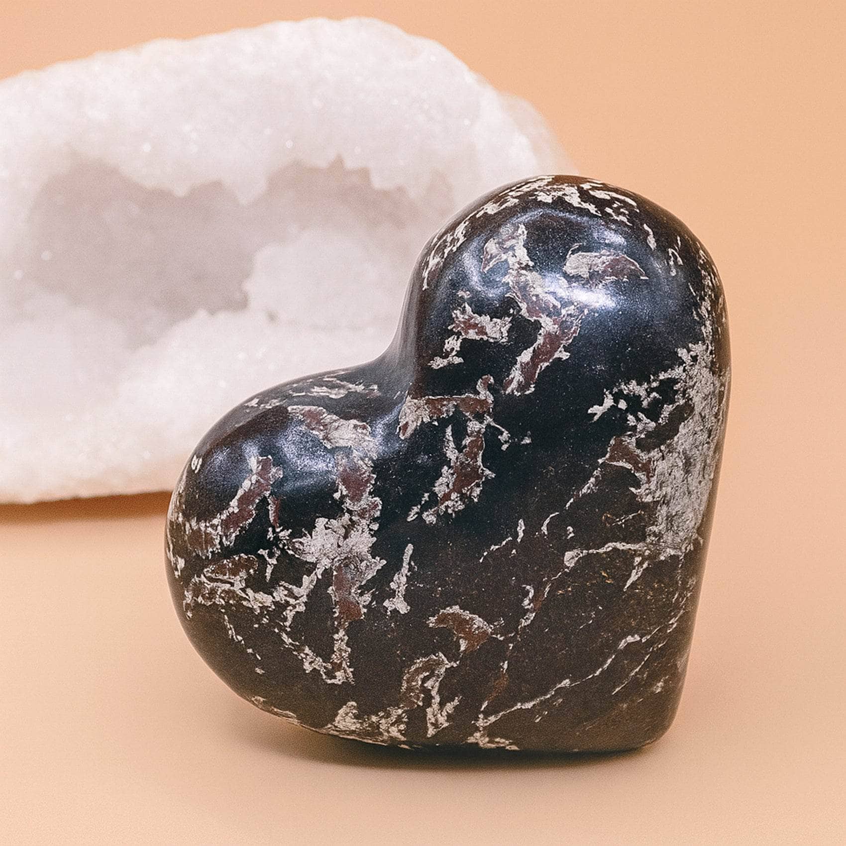 Covellite Heart
