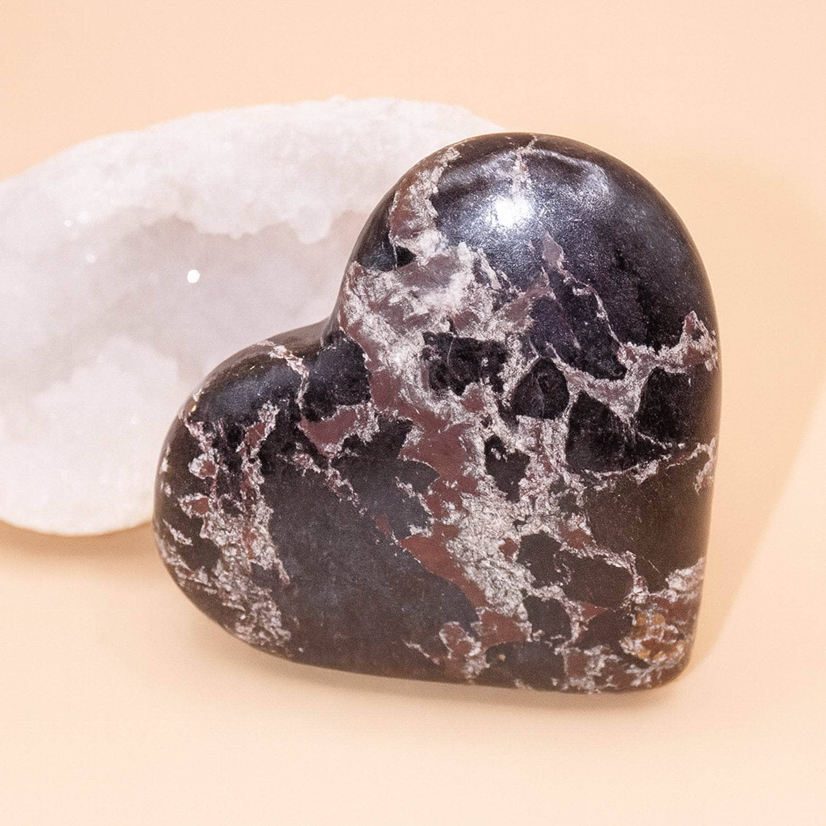 Covellite Heart