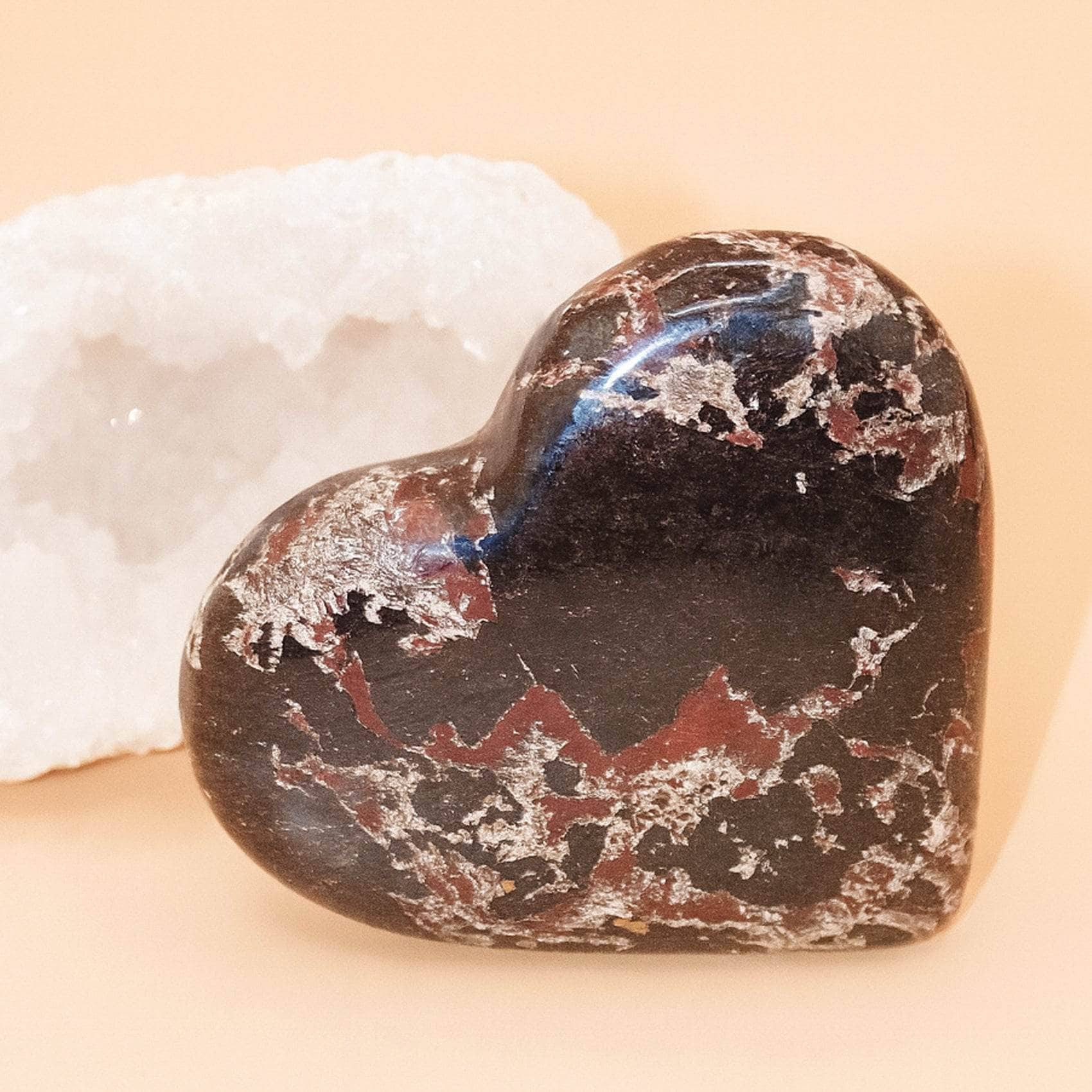 Covellite Heart