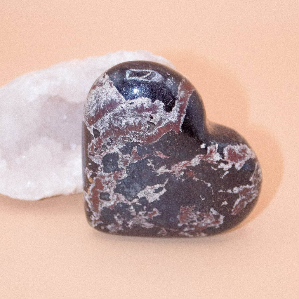 Covellite Heart