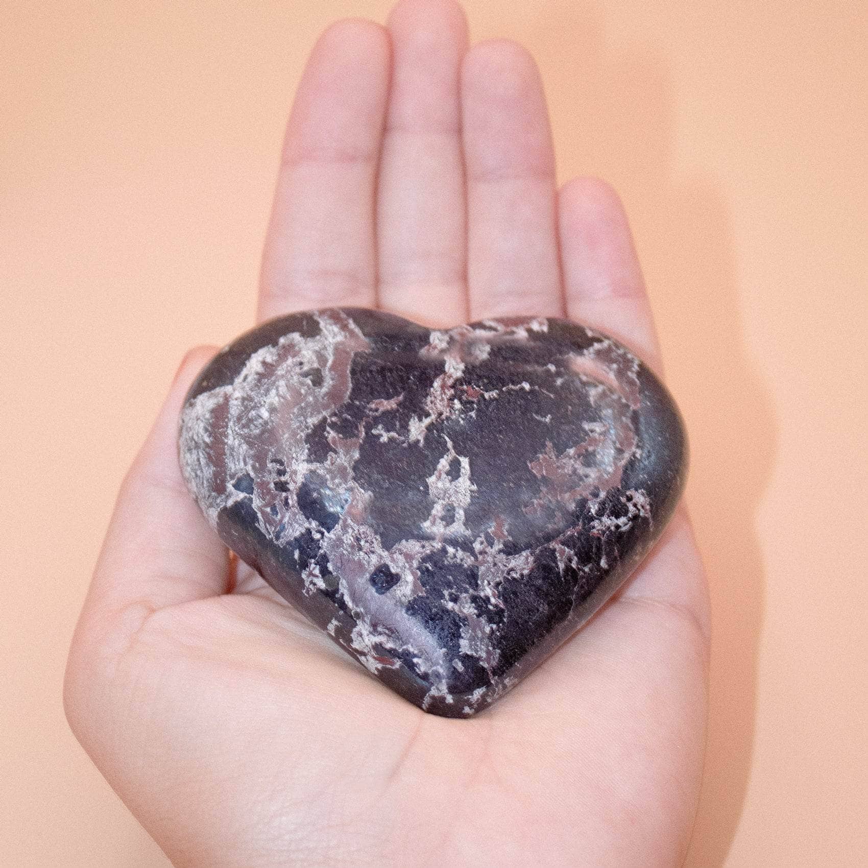 Covellite Heart