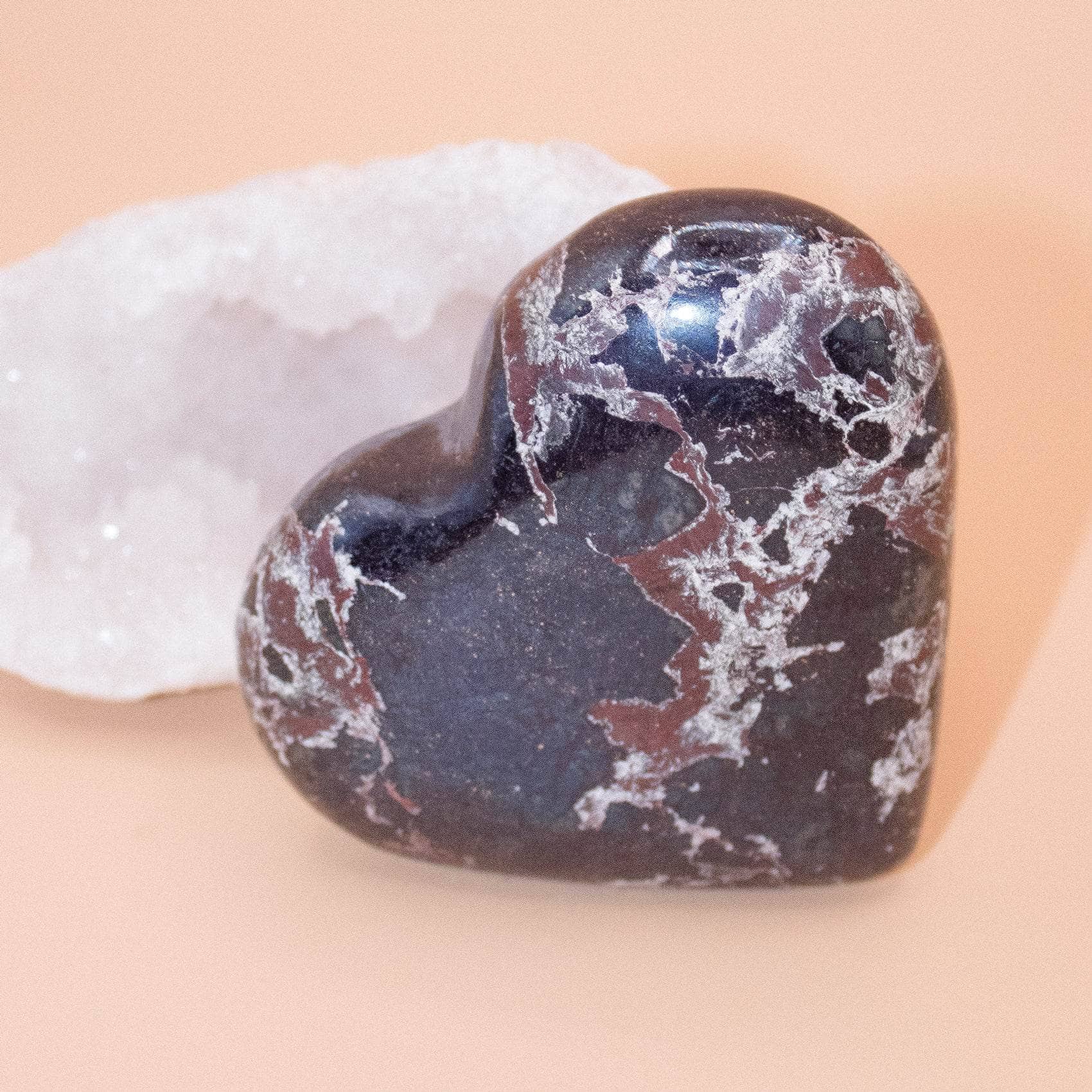 Covellite Heart