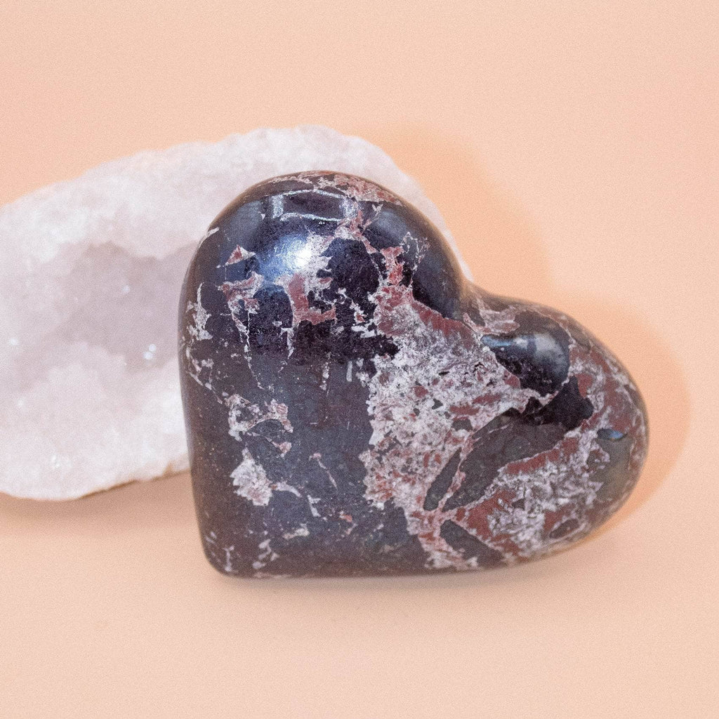 Covellite Heart