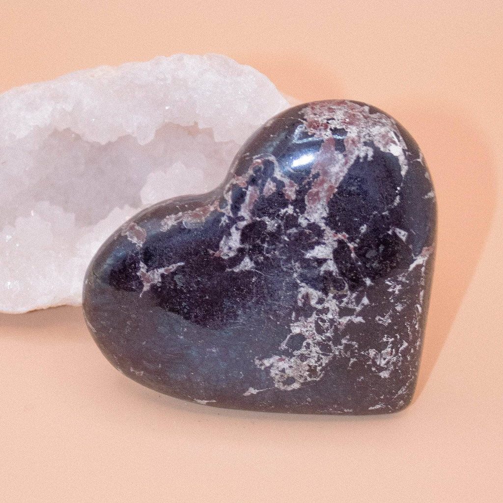 Covellite Heart