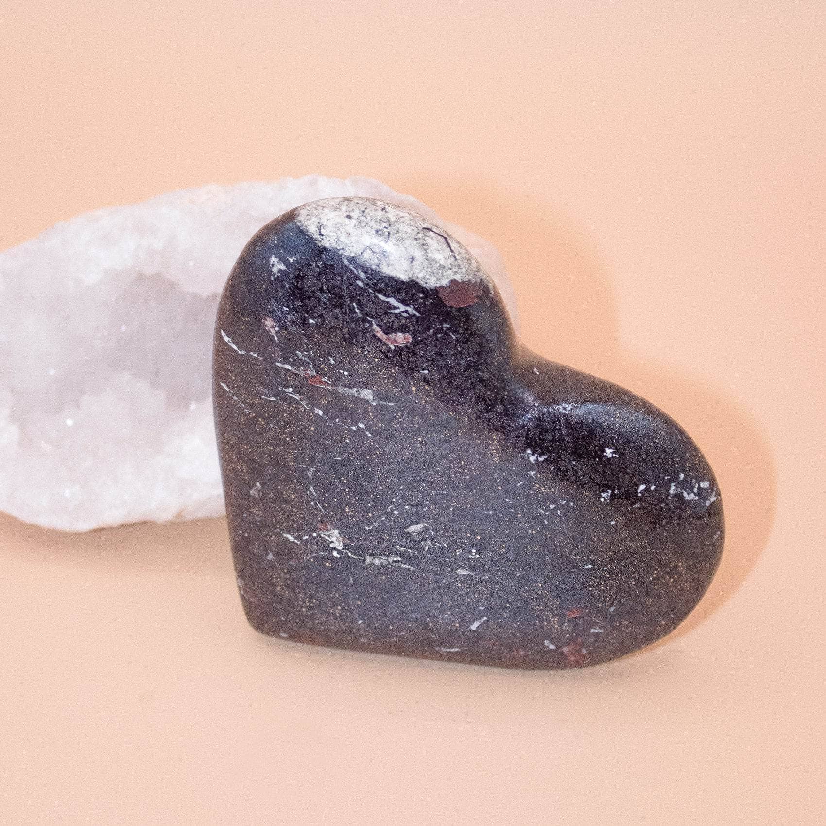 Covellite Heart